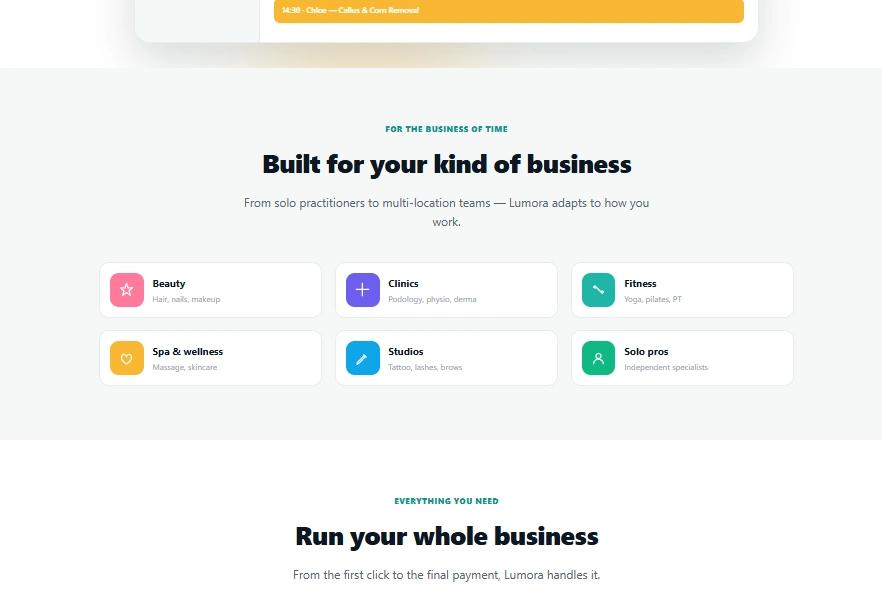 CRM screenshot — client card
